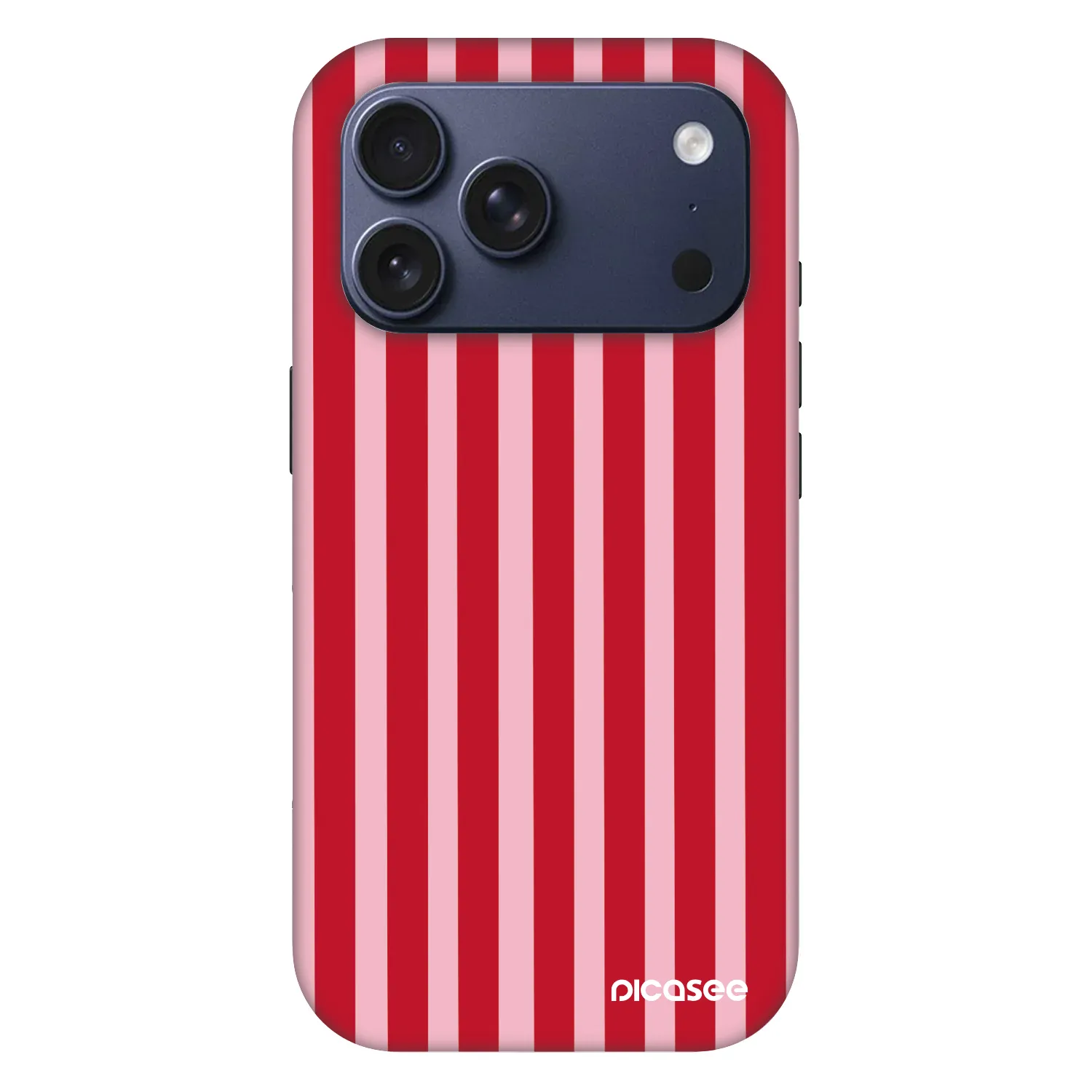 Picasee Fashion Case MagSafe za Apple iPhone 18 Pro - Lines red