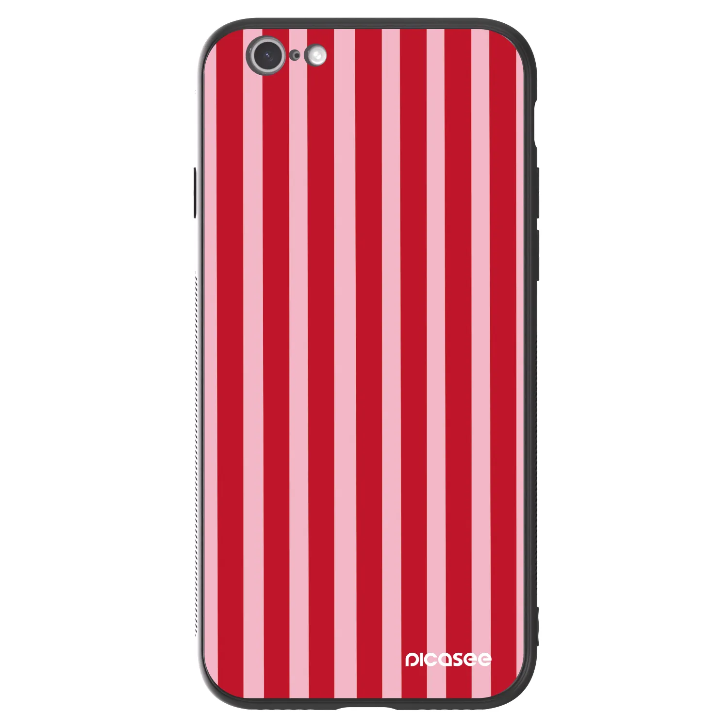 Picasee ULTIMATE CASE za Apple iPhone 6/6S - Lines red