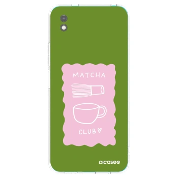 Picasee crna silikonska maskica za Xiaomi Redmi 9A - Matcha club