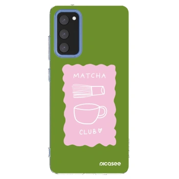 Picasee silikonska prozirna maskica za Samsung Galaxy S20 FE - Matcha club