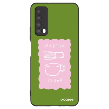 Picasee crna silikonska maskica za Huawei P Smart 2021 - Matcha club
