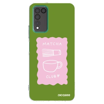 Picasee silikonska prozirna maskica za Honor 10X Lite - Matcha club