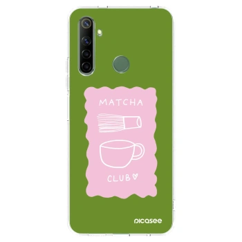 Picasee silikonska prozirna maskica za Realme 6i - Matcha club