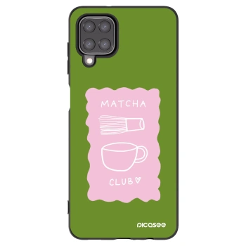 Picasee crna silikonska maskica za Samsung Galaxy A12 A125F - Matcha club