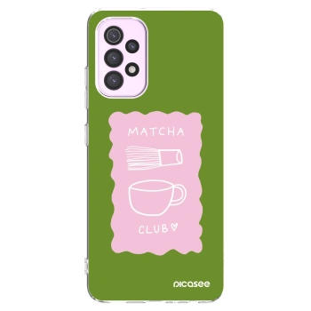 Picasee silikonska prozirna maskica za Samsung Galaxy A32 5G A326B - Matcha club