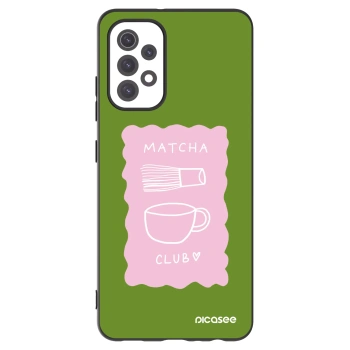 Picasee crna silikonska maskica za Samsung Galaxy A32 5G A326B - Matcha club