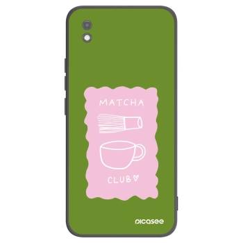 Picasee crna silikonska maskica za Xiaomi Redmi 9AT - Matcha club