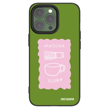Picasee crna silikonska maskica za Apple iPhone 13 Pro - Matcha club