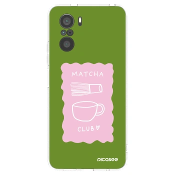 Picasee silikonska prozirna maskica za Xiaomi Poco F3 - Matcha club