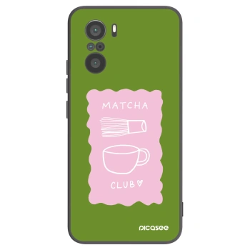 Picasee crna silikonska maskica za Xiaomi Poco F3 - Matcha club