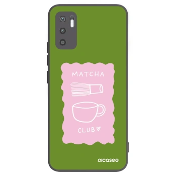 Picasee crna silikonska maskica za Xiaomi Redmi Note 10 5G - Matcha club