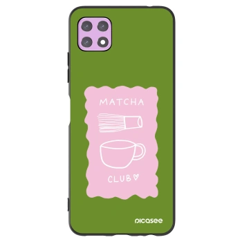 Picasee crna silikonska maskica za Samsung Galaxy A22 A226B 5G - Matcha club