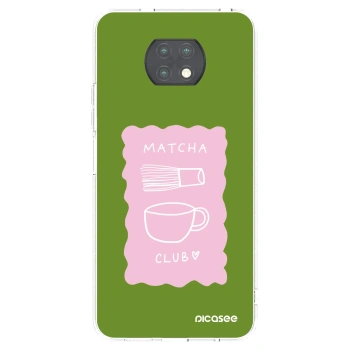 Picasee silikonska prozirna maskica za Xiaomi Redmi Note 9T - Matcha club
