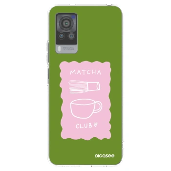 Picasee silikonska prozirna maskica za Vivo X60 Pro 5G - Matcha club