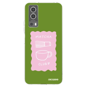Picasee silikonska prozirna maskica za Vivo Y72 5G - Matcha club