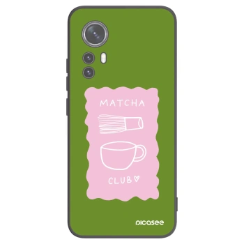 Picasee crna silikonska maskica za Xiaomi 12 - Matcha club