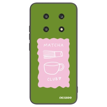 Picasee crna silikonska maskica za Honor Magic4 Lite 5G - Matcha club