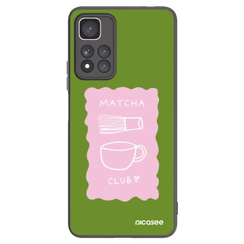 Picasee crna silikonska maskica za Xiaomi Redmi Note 11 Pro+ 5G - Matcha club