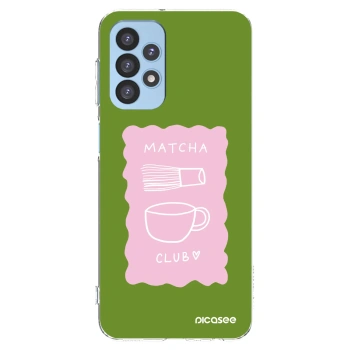 Picasee silikonska prozirna maskica za Samsung Galaxy A23 A235F 4G - Matcha club