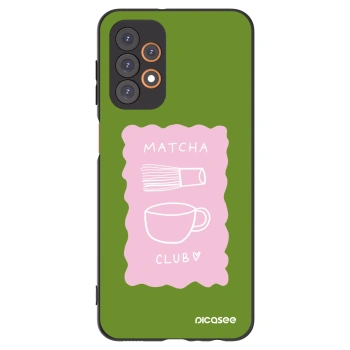 Picasee crna silikonska maskica za Samsung Galaxy A23 A236B 5G - Matcha club