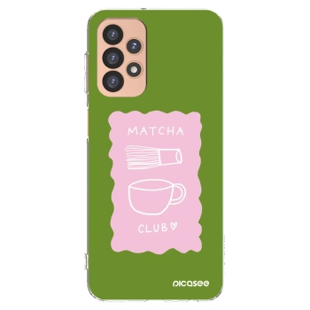 Picasee silikonska prozirna maskica za Samsung Galaxy A23 A236B 5G - Matcha club