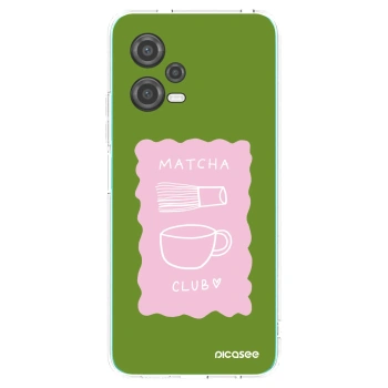 Picasee silikonska prozirna maskica za Xiaomi Poco X5 - Matcha club