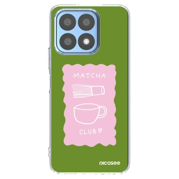 Picasee silikonska prozirna maskica za Honor X8a - Matcha club
