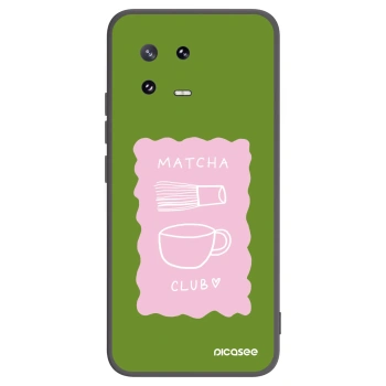 Picasee crna silikonska maskica za Xiaomi 13 Pro - Matcha club