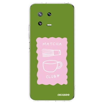 Picasee silikonska prozirna maskica za Xiaomi 13 Pro - Matcha club
