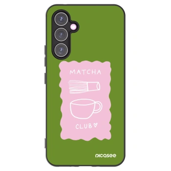 Picasee crna silikonska maskica za Samsung Galaxy A54 5G A546B - Matcha club