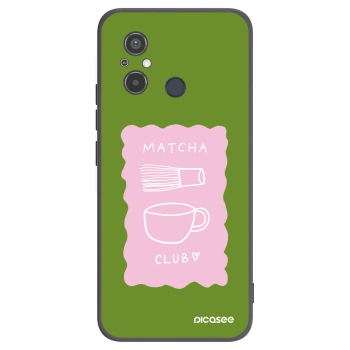 Picasee crna silikonska maskica za Xiaomi Redmi 12C - Matcha club