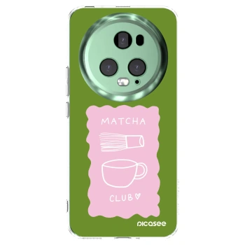 Picasee silikonska prozirna maskica za Honor Magic5 Pro - Matcha club