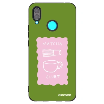 Picasee crna silikonska maskica za Huawei Nova 3 - Matcha club