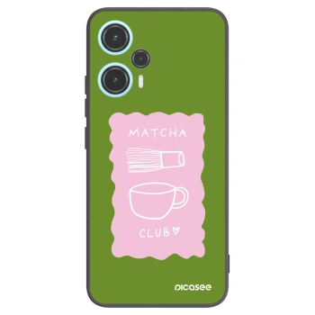 Picasee crna silikonska maskica za Xiaomi Poco F5 - Matcha club