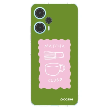 Picasee silikonska prozirna maskica za Xiaomi Poco F5 - Matcha club