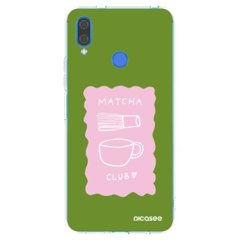 Picasee silikonska prozirna maskica za Huawei Nova 3 - Matcha club