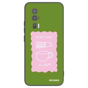 Picasee crna silikonska maskica za Xiaomi Poco F5 Pro 5G - Matcha club