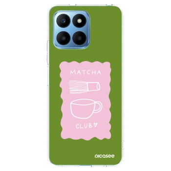 Picasee silikonska prozirna maskica za Honor 70 Lite - Matcha club
