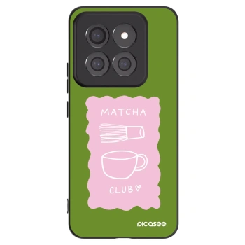 Picasee crna silikonska maskica za Xiaomi 14 Pro - Matcha club