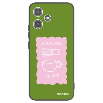 Picasee crna silikonska maskica za Xiaomi Redmi 12 5G - Matcha club