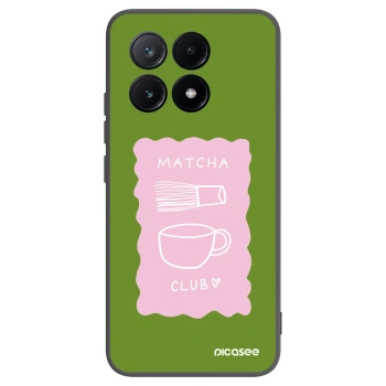 Picasee crna silikonska maskica za Xiaomi Poco X6 Pro - Matcha club