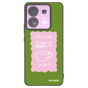 Picasee crna silikonska maskica za Xiaomi Redmi Note 13 Pro 5G - Matcha club