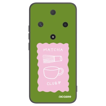 Picasee crna silikonska maskica za Honor Magic6 Lite 5G - Matcha club