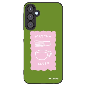 Picasee crna silikonska maskica za Samsung Galaxy A25 A256B 5G - Matcha club