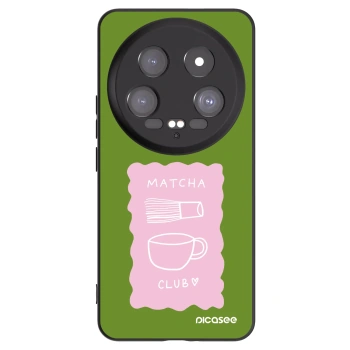 Picasee crna silikonska maskica za Xiaomi 14 Ultra - Matcha club