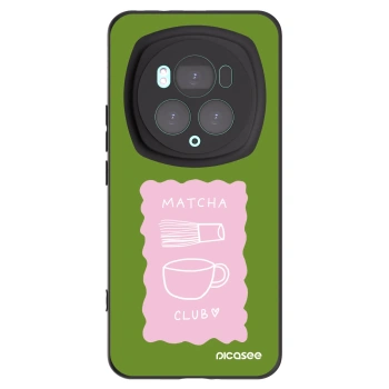 Picasee crna silikonska maskica za Honor Magic6 Pro - Matcha club
