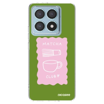 Picasee silikonska prozirna maskica za Xiaomi 14T Pro - Matcha club