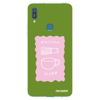 Picasee silikonska prozirna maskica za Huawei Y7 2019 - Matcha club