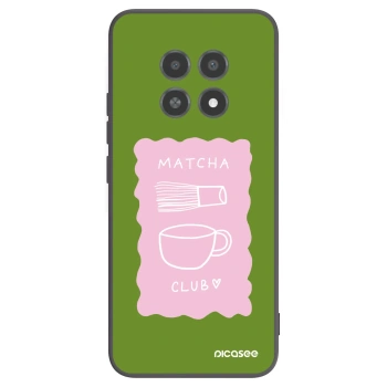 Picasee crna silikonska maskica za Realme 12X - Matcha club
