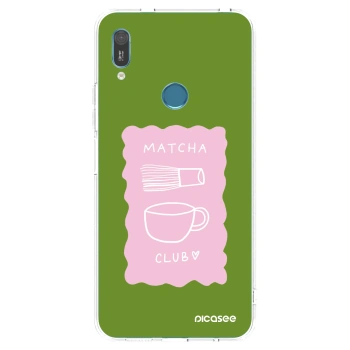 Picasee silikonska prozirna maskica za Huawei Y6 2019 - Matcha club